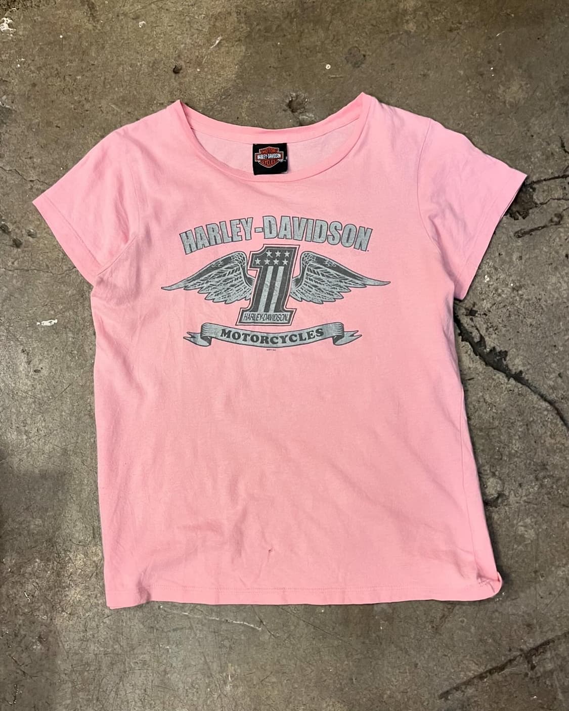 Harley-Davidson Pink T-shirt 상품이미지5