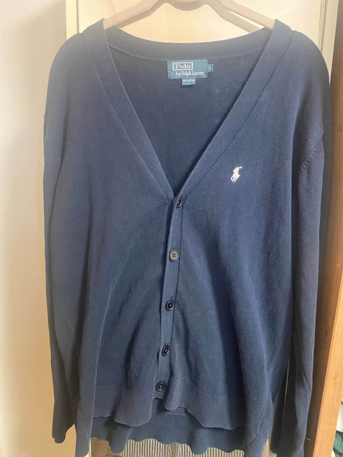 폴로 랄프로렌 네이비 가디건L 상품이미지2