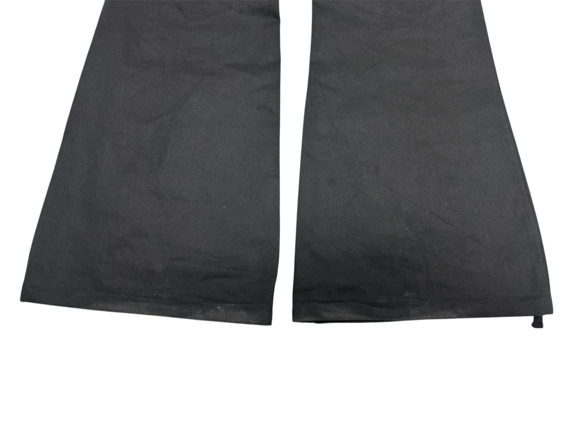 로아링라드 셔츠 지퍼 플레어 팬츠 블랙 M 상품이미지6