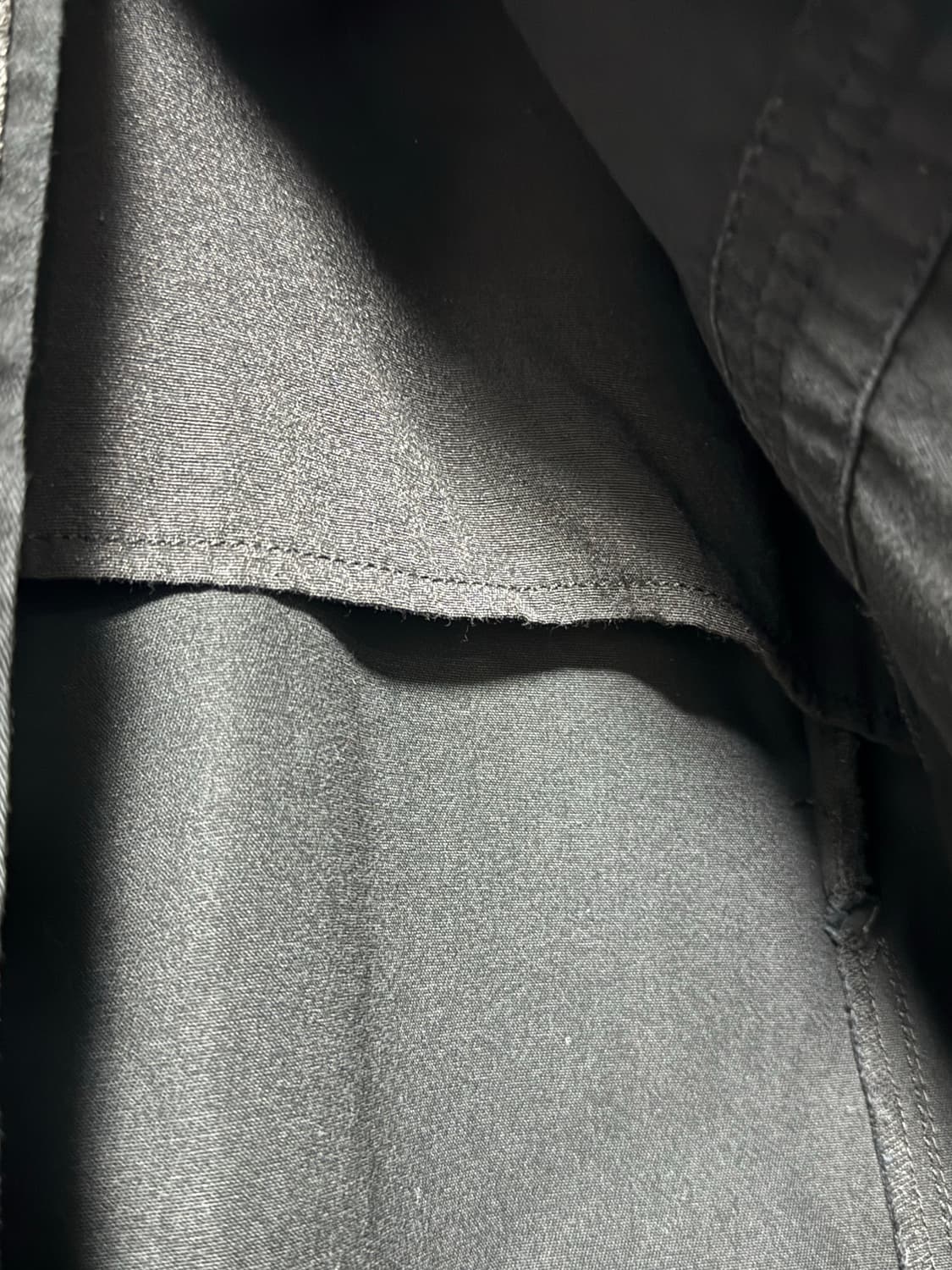 Ma.Strum 집 프런트 오버셔츠 제트 블랙 상품이미지5