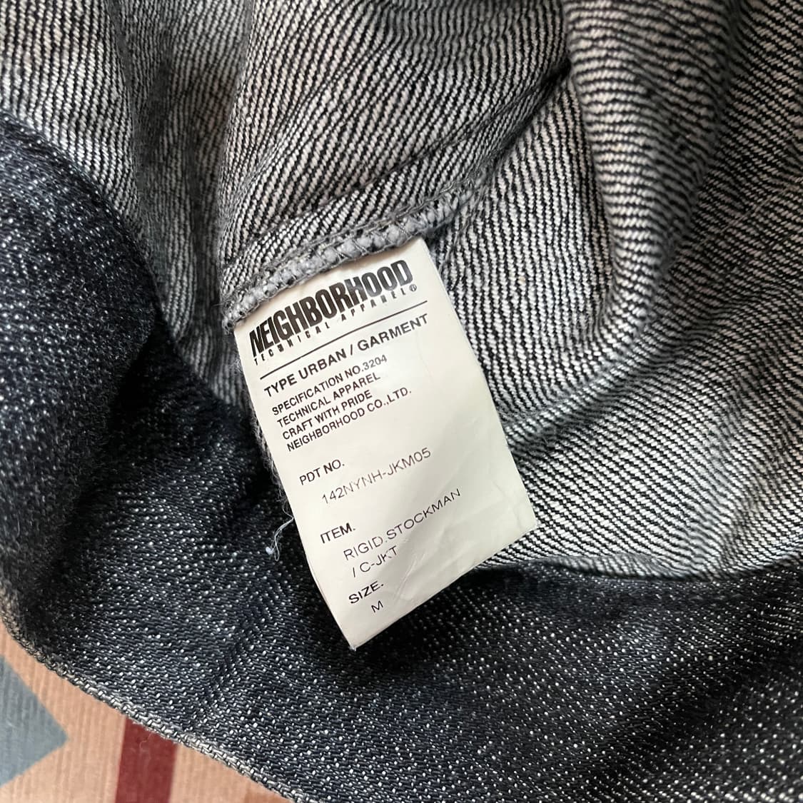 네이버후드 14ss 리지드 스탁맨 상품이미지4