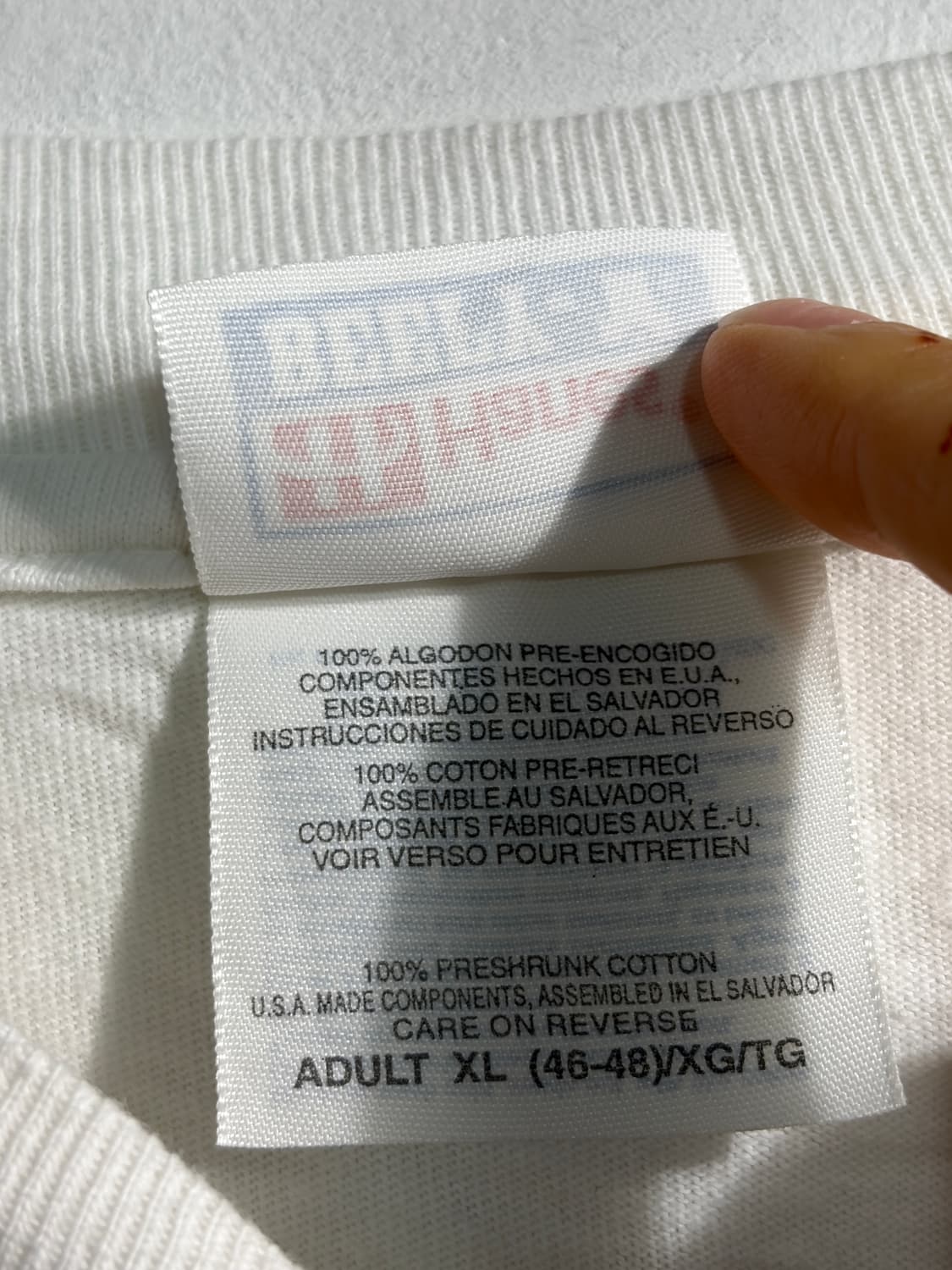 만원샵) 빈티지 반팔티 XL C305 상품이미지7