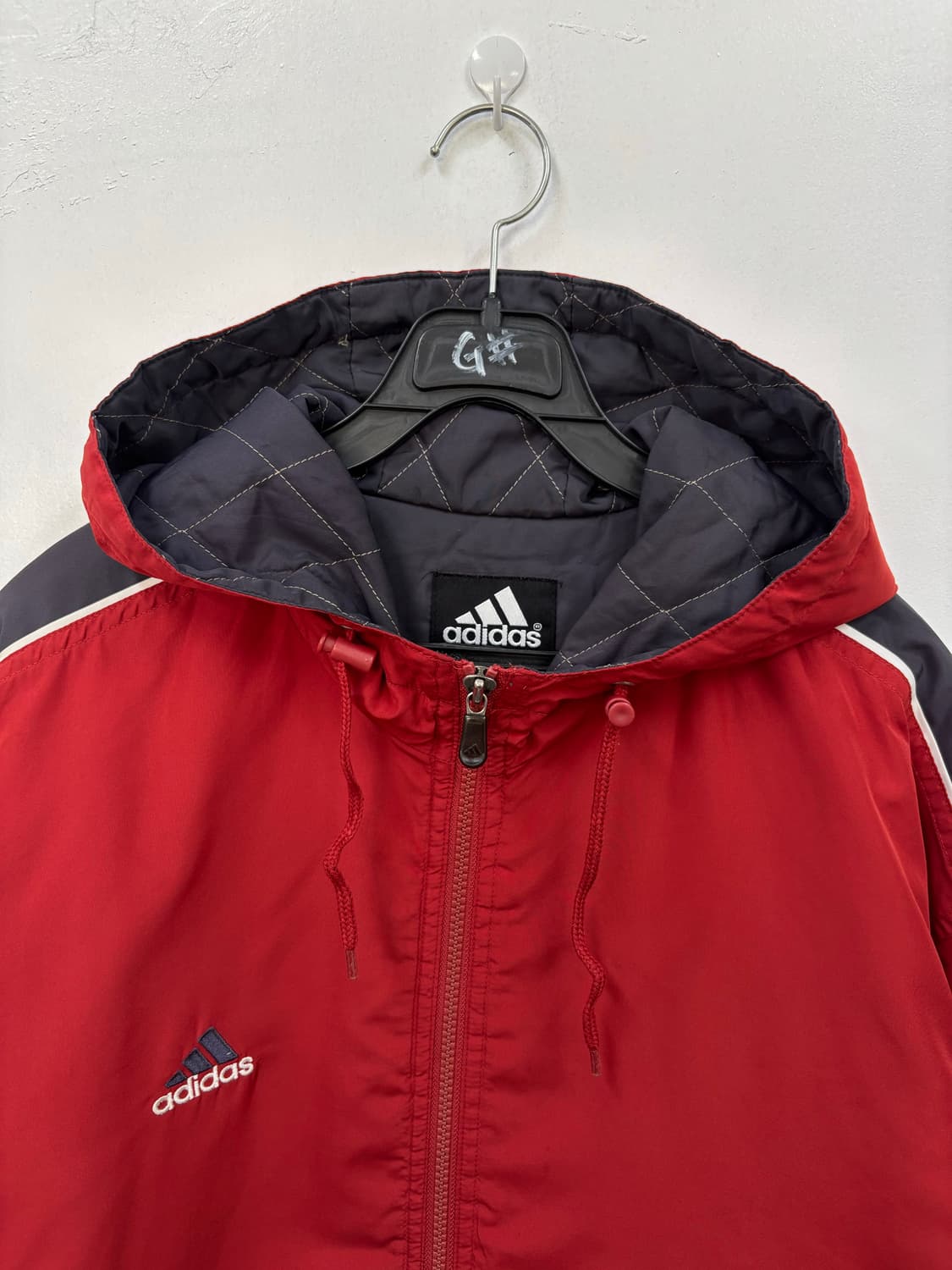 아디다스 올드스쿨 백로고 누빔점퍼 상품이미지3