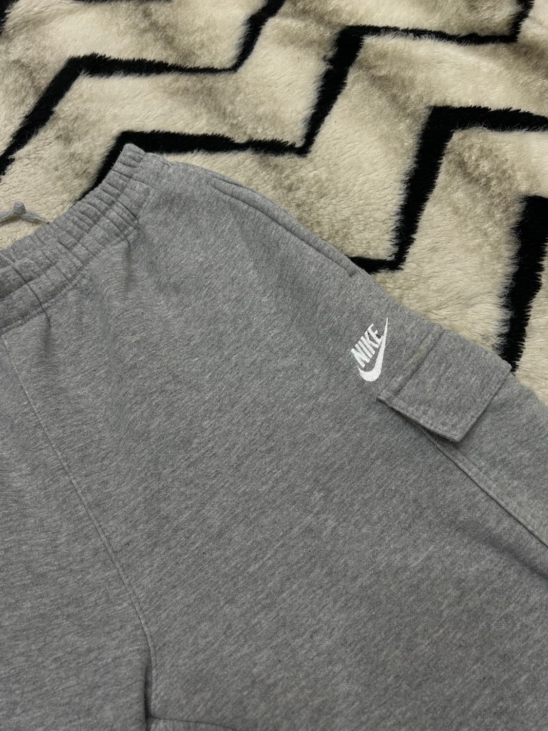 [XL]나이키 Nsw 카고 조거 트레이닝 팬츠/그레이/기모 상품이미지1