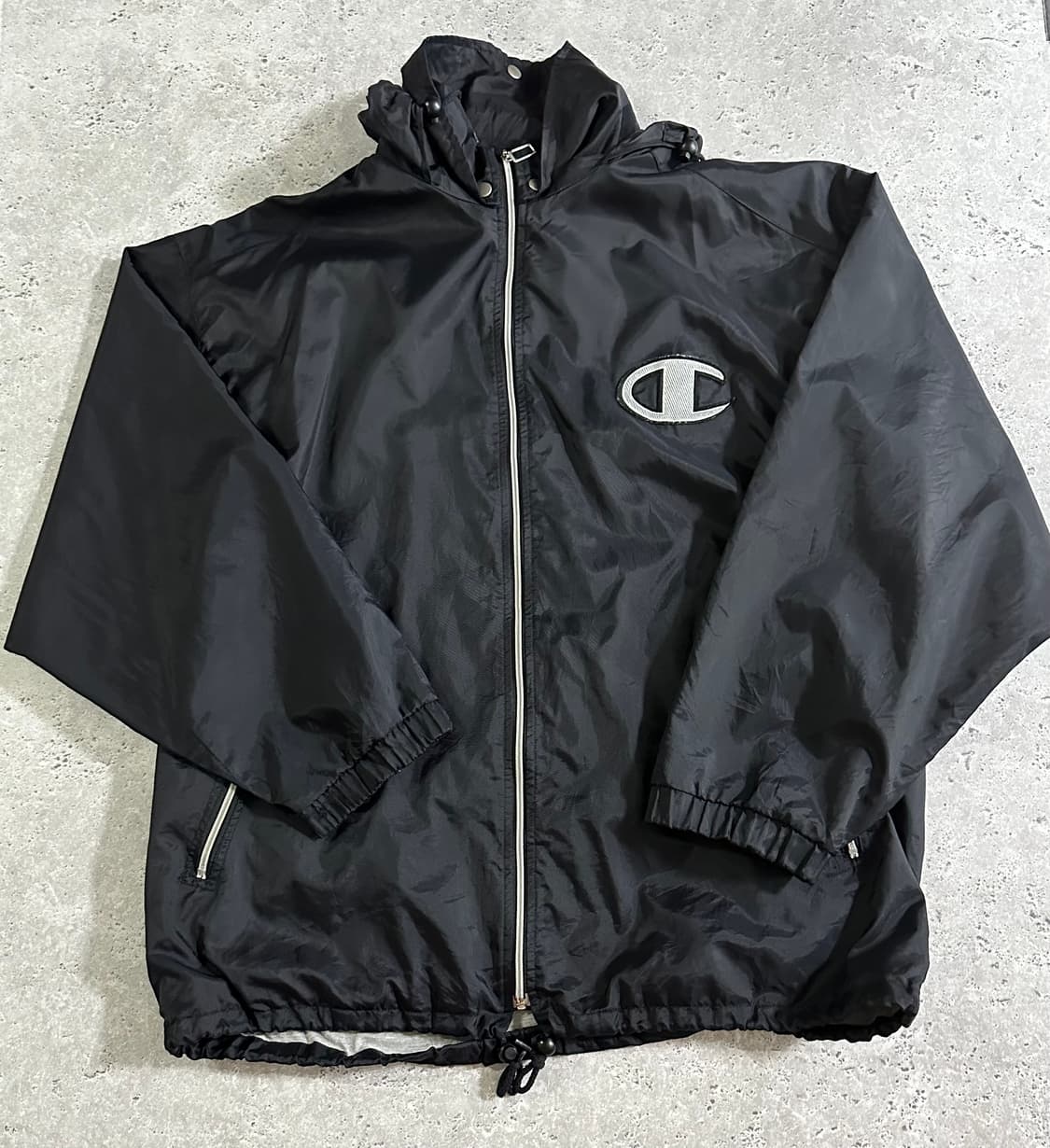 00s CHAMPION U.S.A. 나일론 후드 워크 자켓 013 상품이미지2