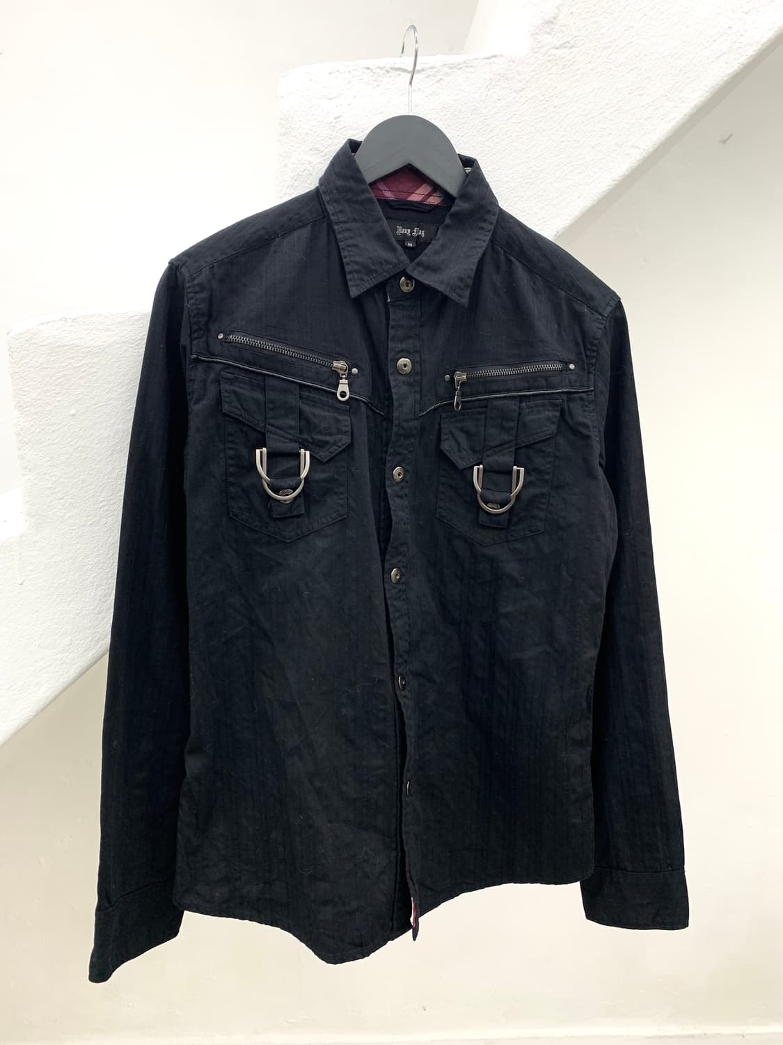 Rock mood zipper detail jacket   상품이미지5