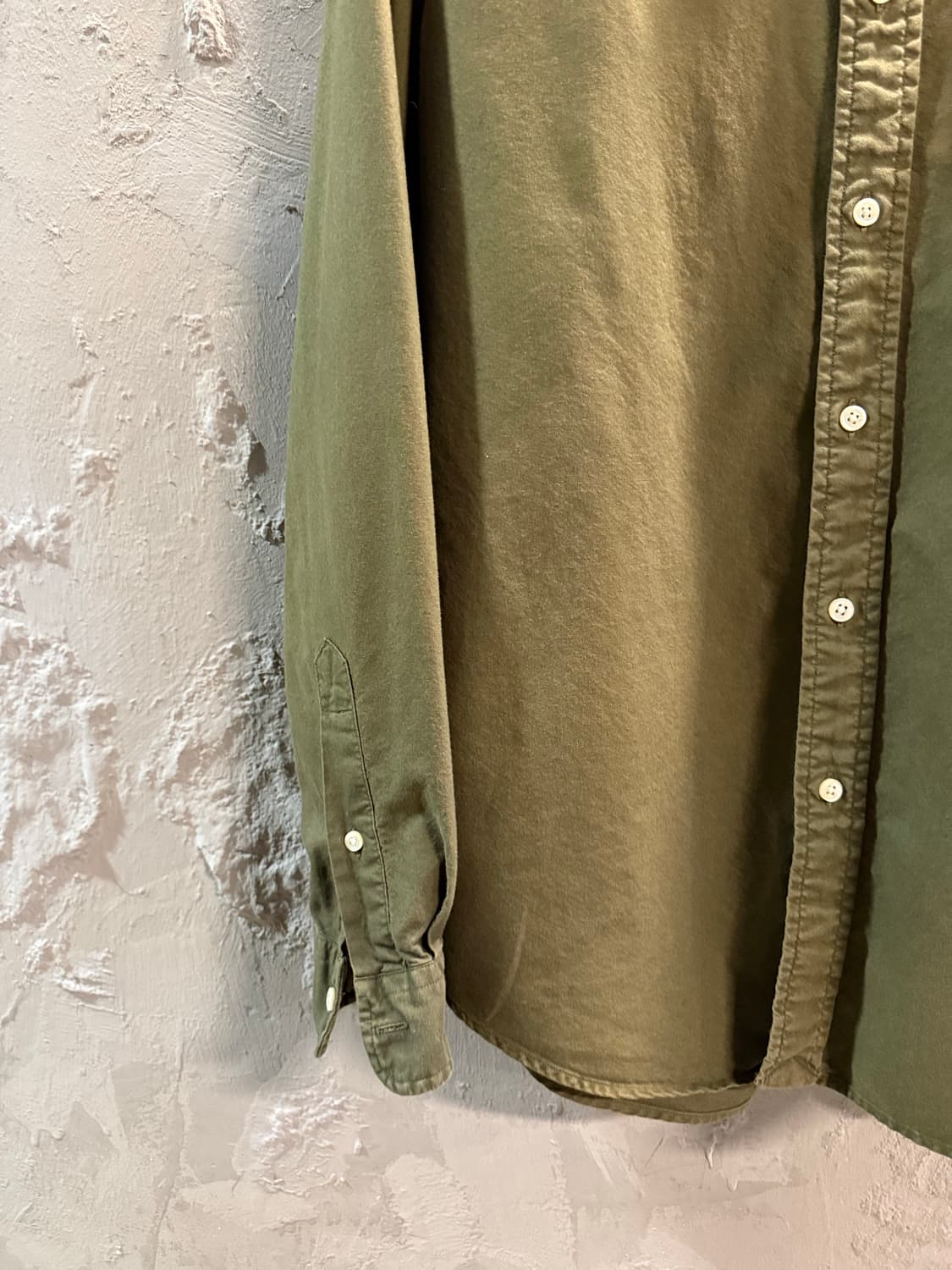 M 폴로 랄프로렌 POLO 클래식핏 버튼다운 셔츠 올리브카키 상품이미지2