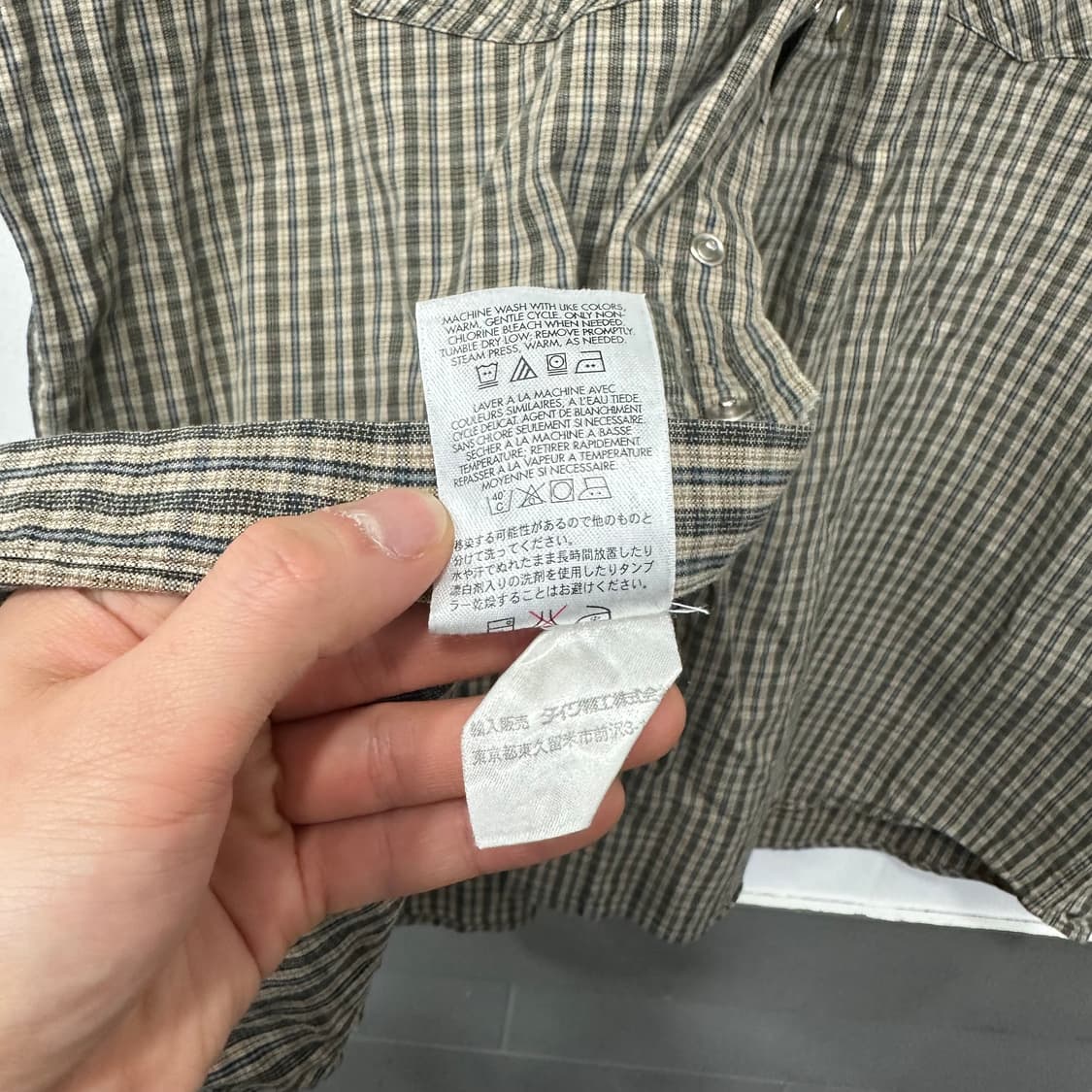 펜들턴 체크 반팔 셔츠 상품이미지5