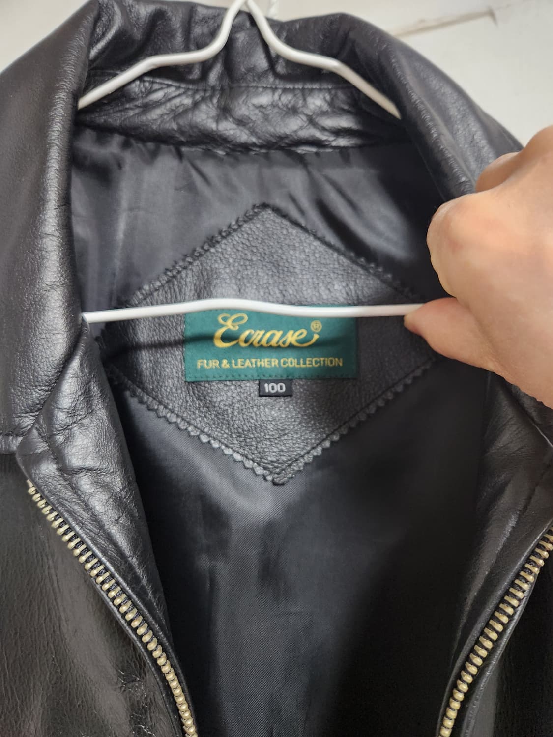 빈티지 남성 소가죽 자켓 100 상품이미지4