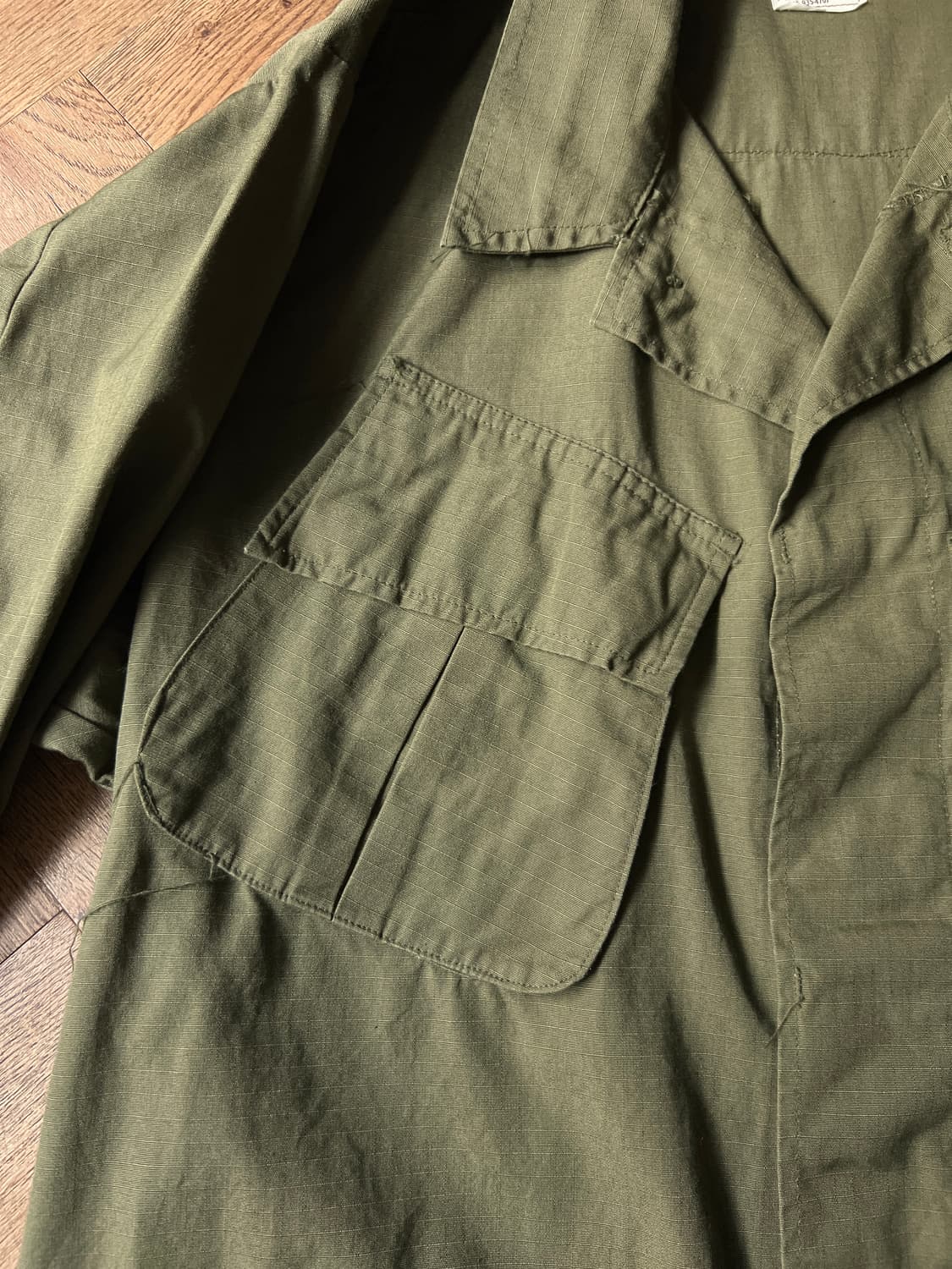 [M]60's 오리지널 립스탑 정글 퍼티그 자켓 상품이미지3