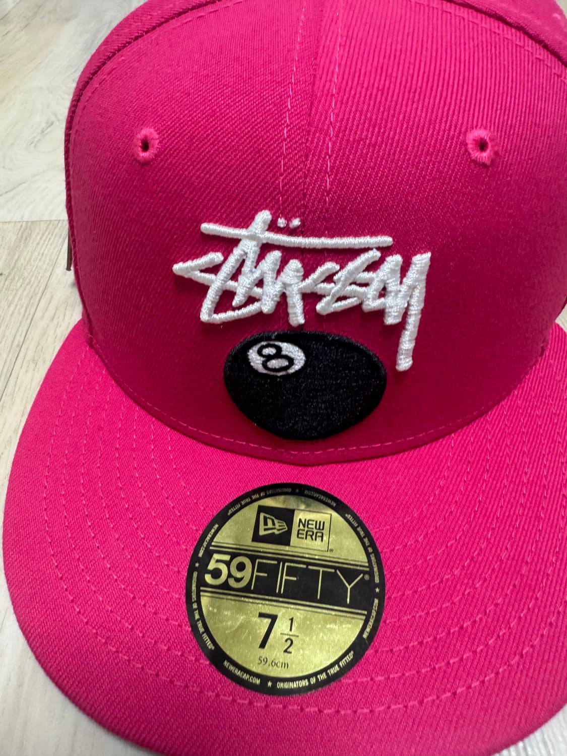 스투시 스냅백 핫핑크 상품이미지1