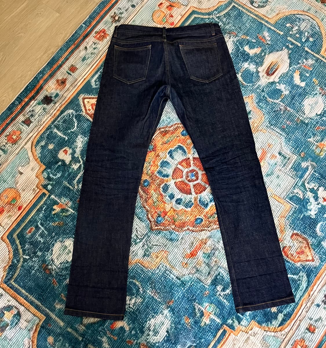 아페쎄 생지 데님 팬츠 새상품급 상품이미지5