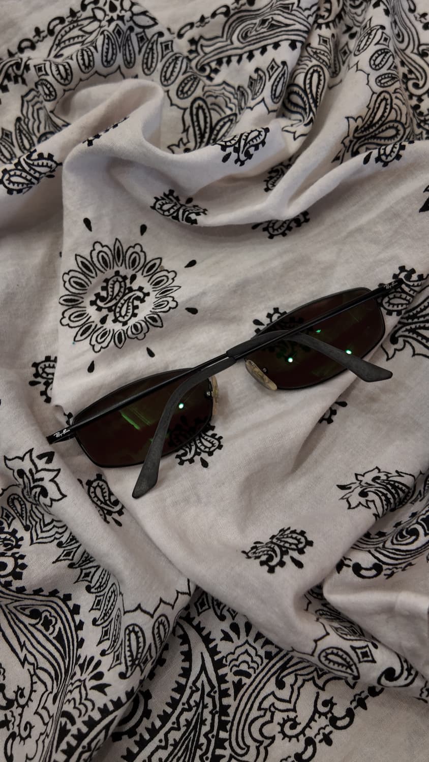 Ray-Ban New Sleek Matte Black -italy 00s 상품이미지3