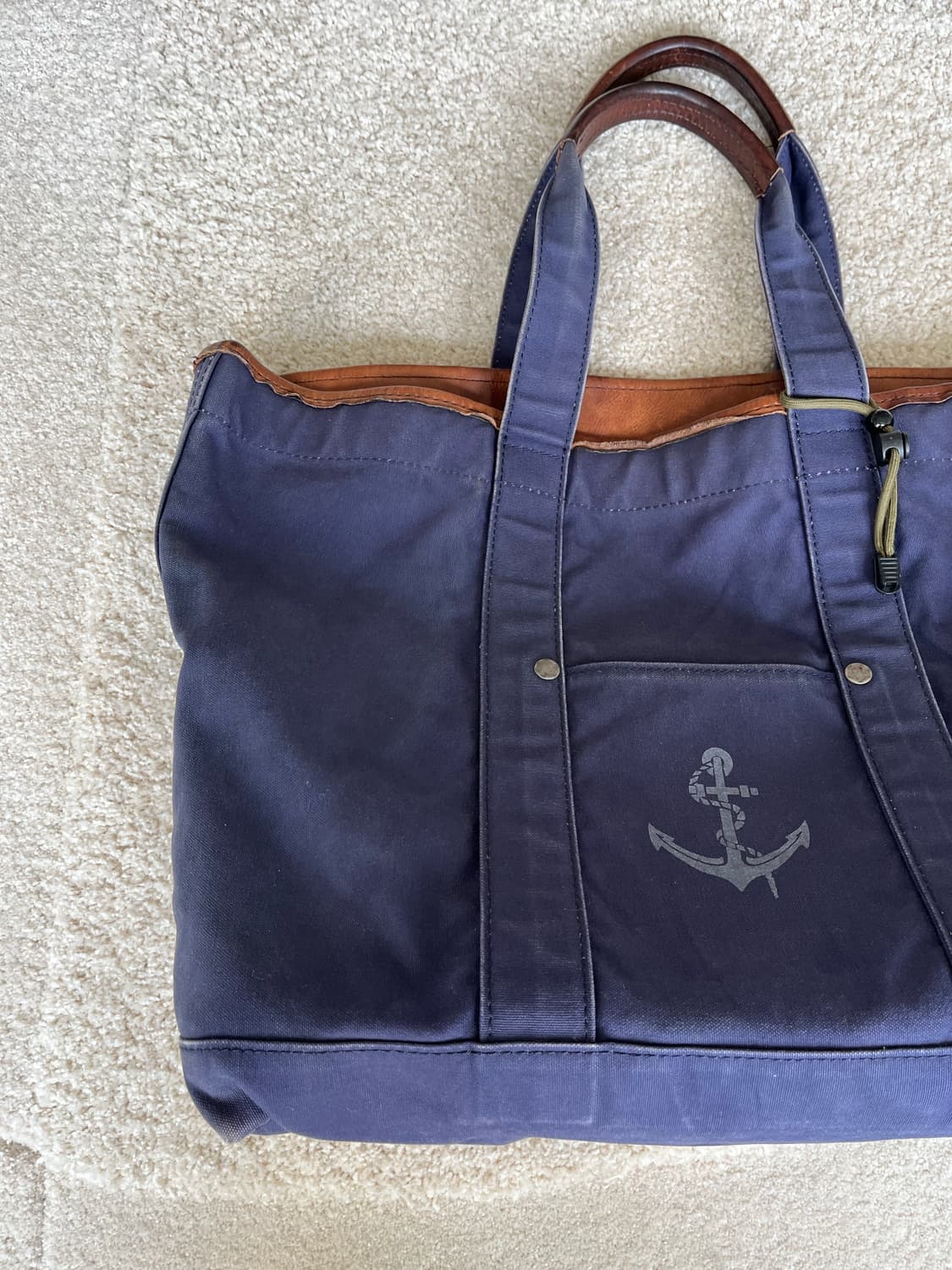 하버색 앵커 토트백 상품이미지4