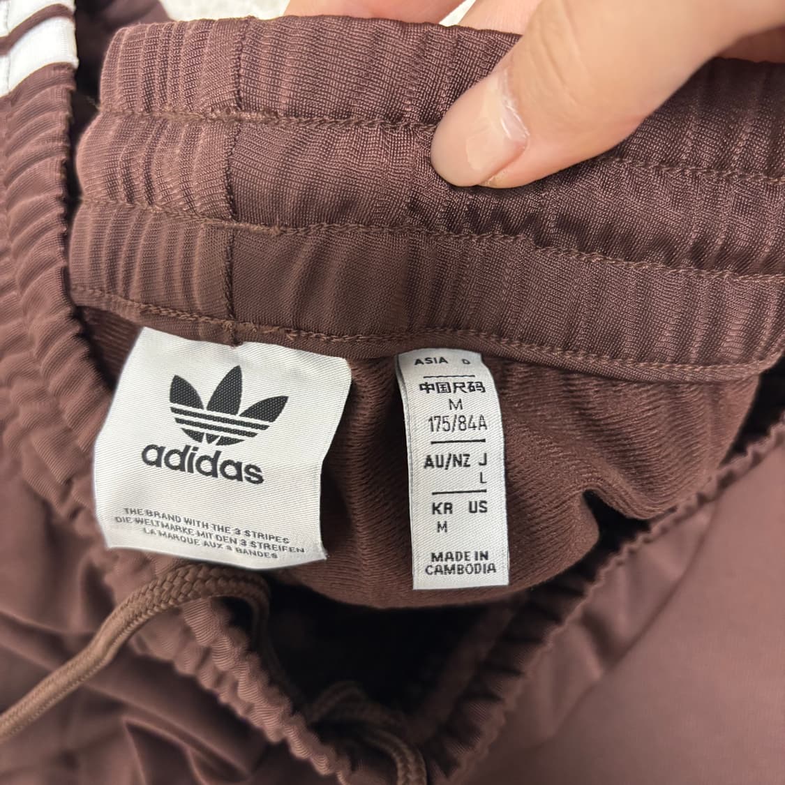 아디다스 파이어버드 트랙팬츠 브라운 상품이미지2