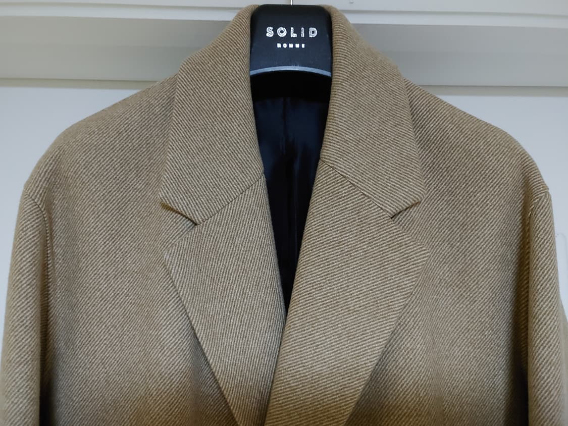 솔리드옴므 트윌 롱 코트 팝니다 상품이미지2