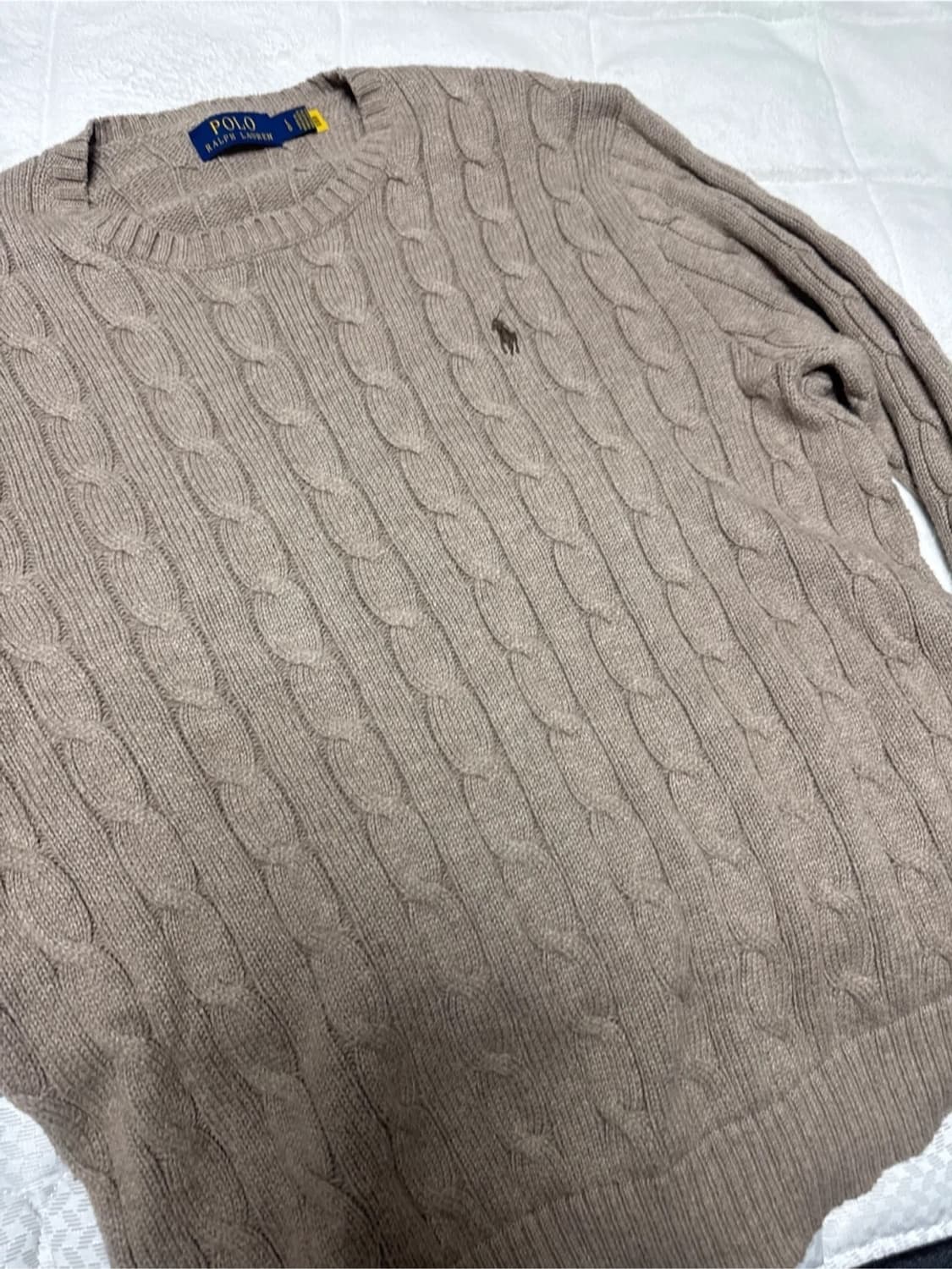 폴로 니트 브라운 L 상품이미지1