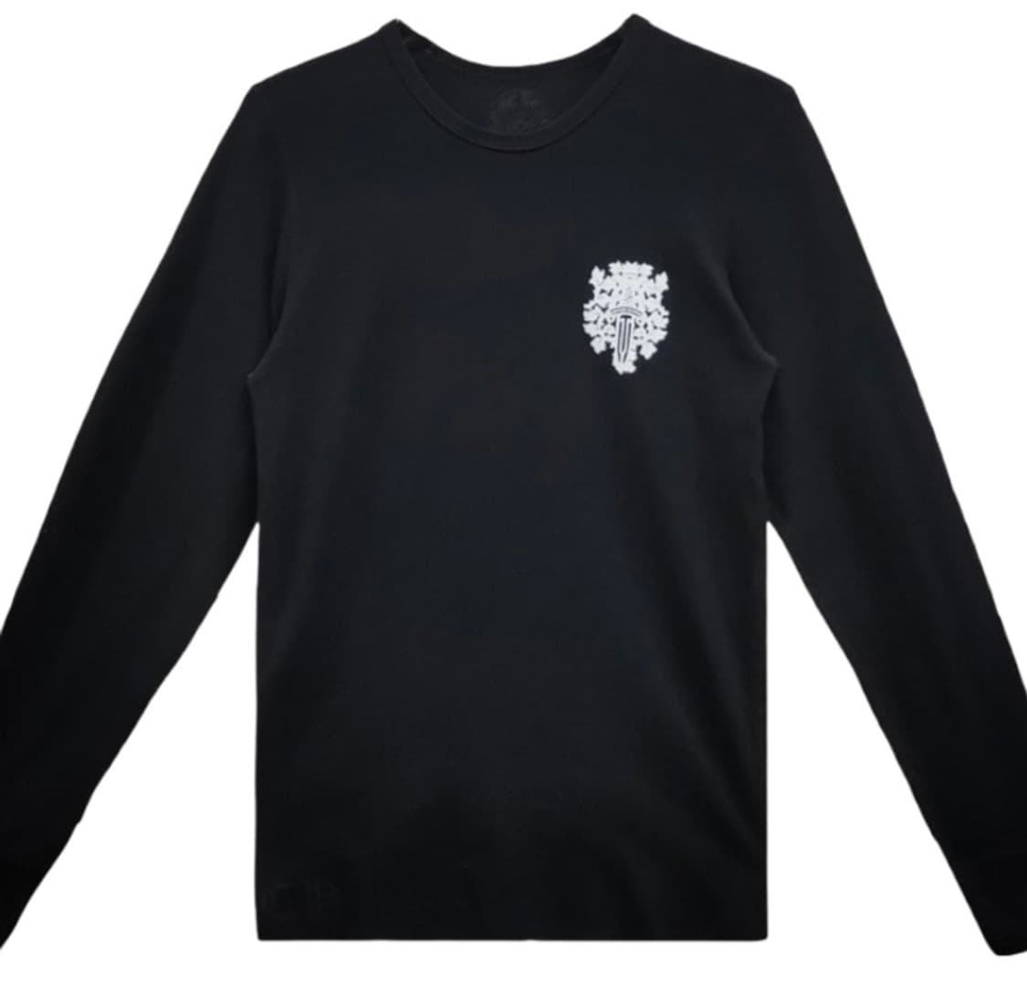 크롬하츠 대거 와플 써멀 롱슬리브 블랙 XXL 상품이미지2