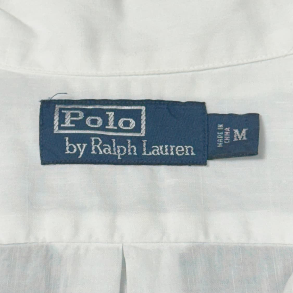 (M) 폴로 랄프로렌 리넨 반팔 셔츠 화이트 상품이미지4
