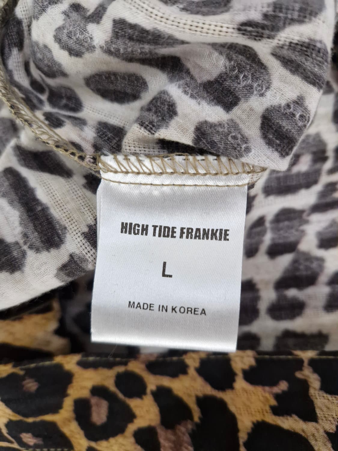 [하이타이드 프랭키]레오파드 트러크 자켓 상품이미지9