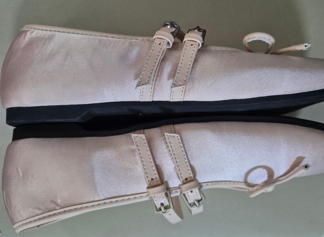 락피쉬웨더웨어 투 스트랩 메리제인 사틴(핑크) 250 상품이미지5