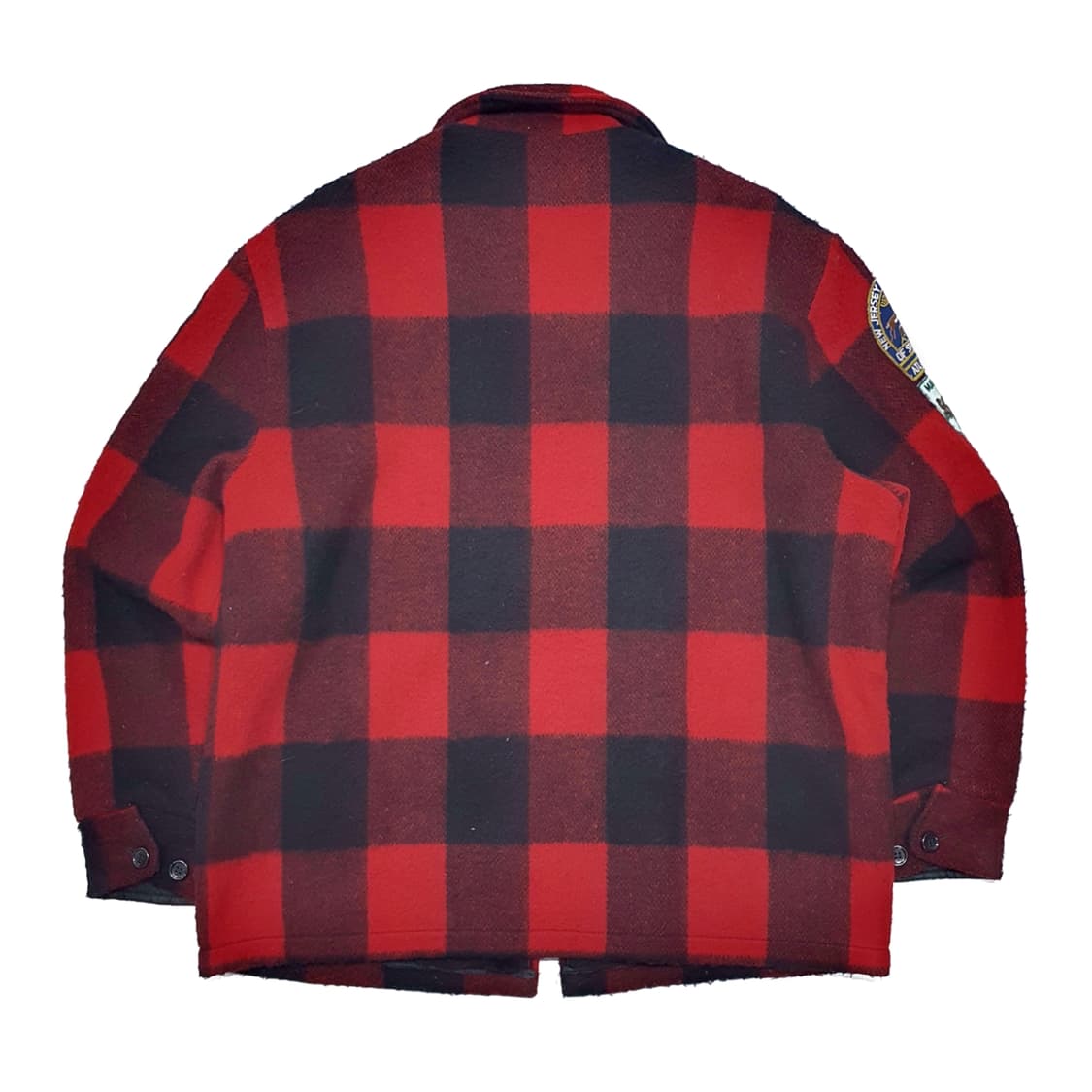 울리치 60~70s 버팔로 울 자켓 패치워크 XL (110~120) 상품이미지2