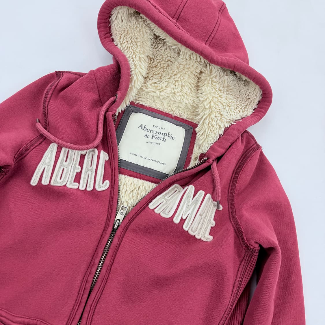 아베크롬비 y2k 울프죠 후드집업 상품이미지4