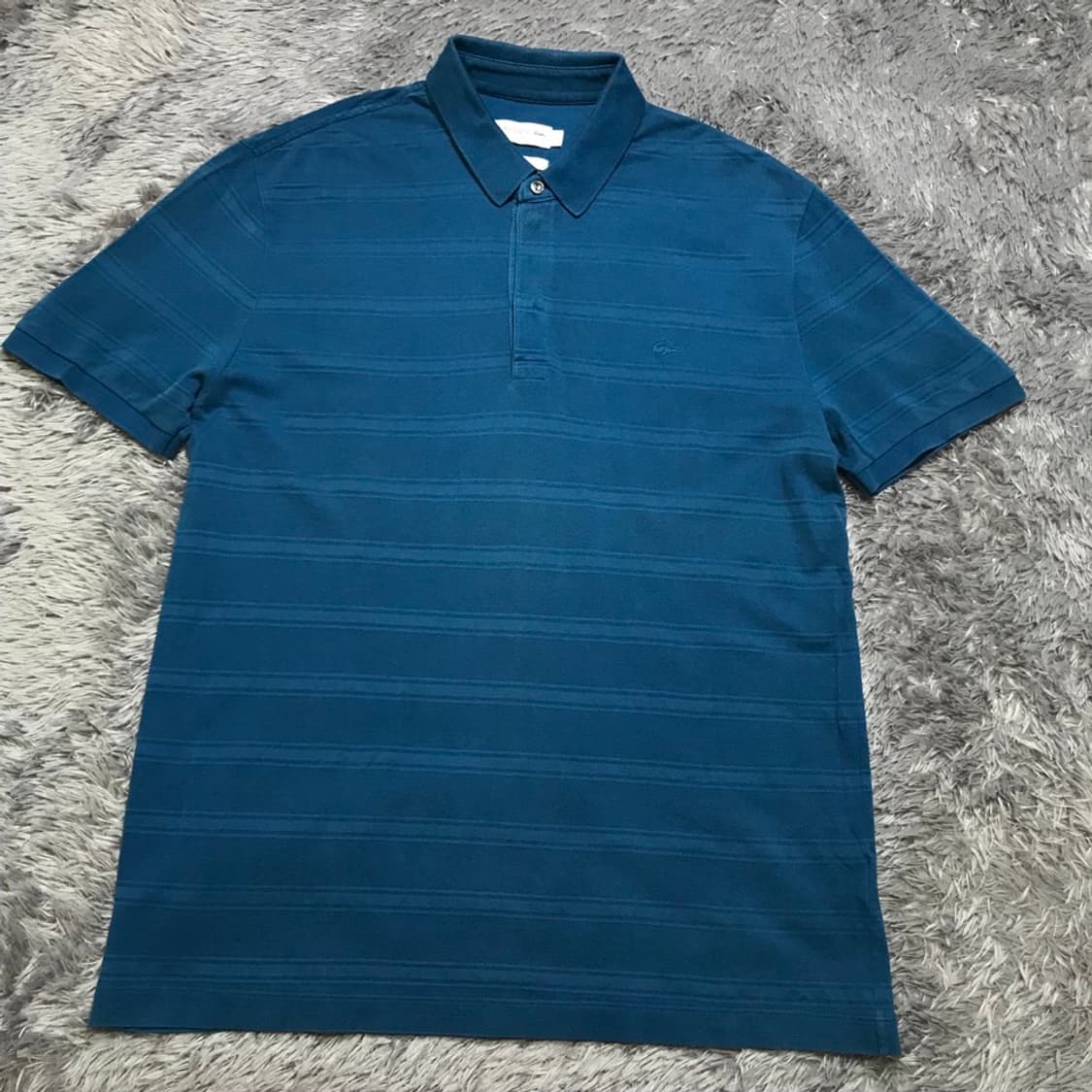 [[5(L),A급] 라코스테(LACOSTE) 스트라이프 반팔폴로티@759 상품이미지1