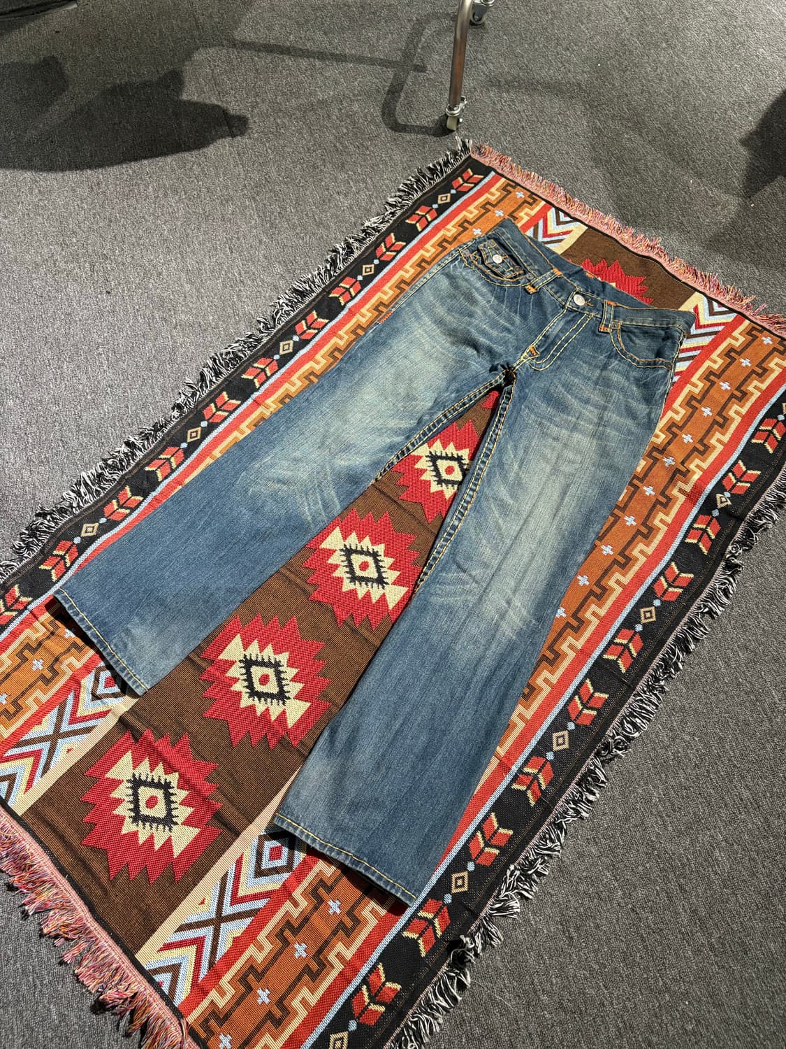 트루릴리젼 빈티지 데님팬츠 상품이미지1