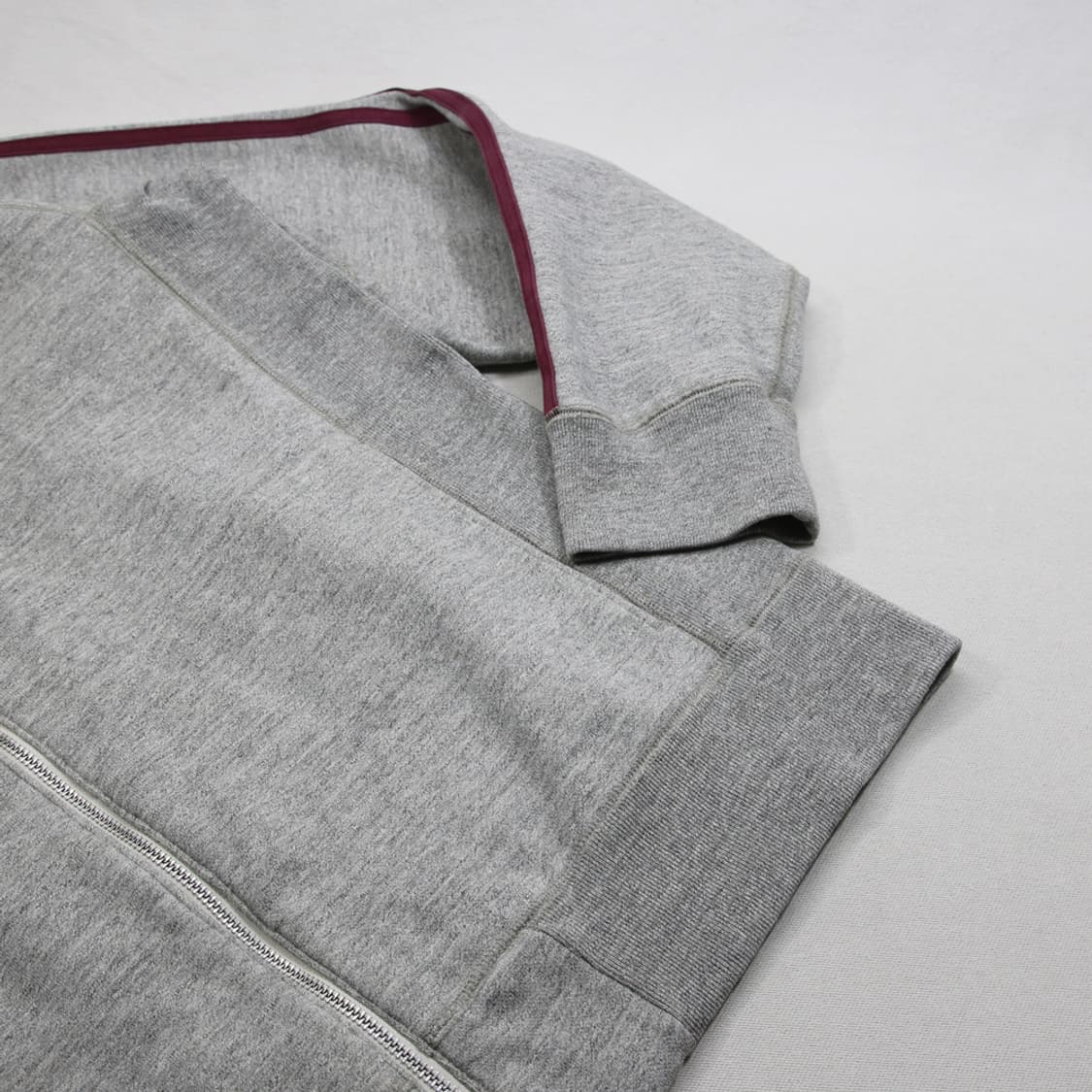 (착용컷) Kaiseidou honpo FRANCE 스웻 집업 자켓  상품이미지6