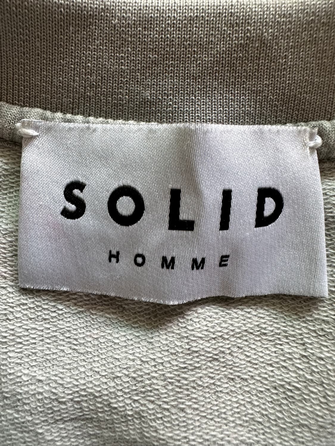 22SS 솔리드옴므 백로고 삼다수 반팔 티셔츠 48 상품이미지5