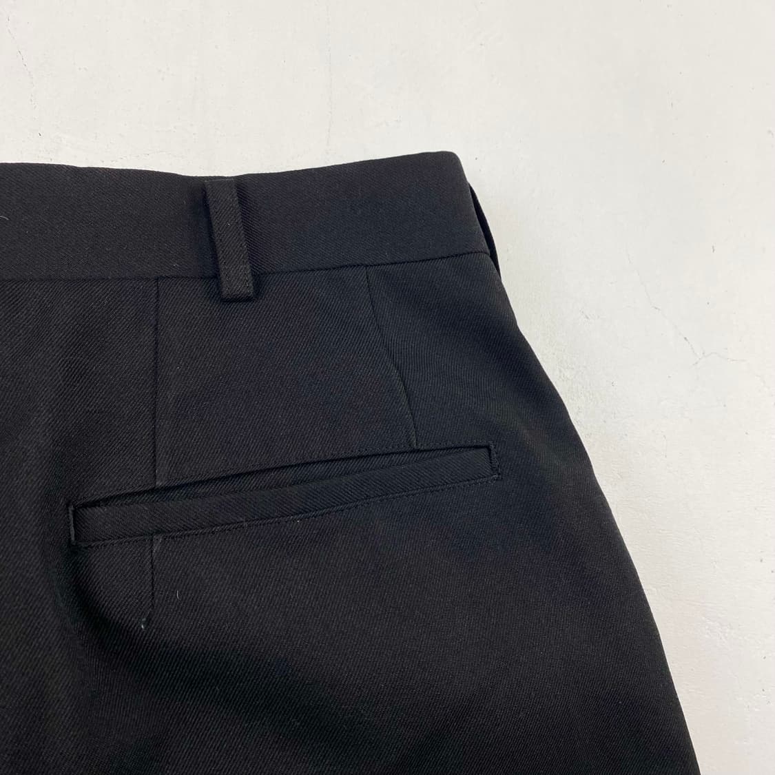 꼼데가르송 옴므 블랙 슬렉스 팬츠 (30) 상품이미지4