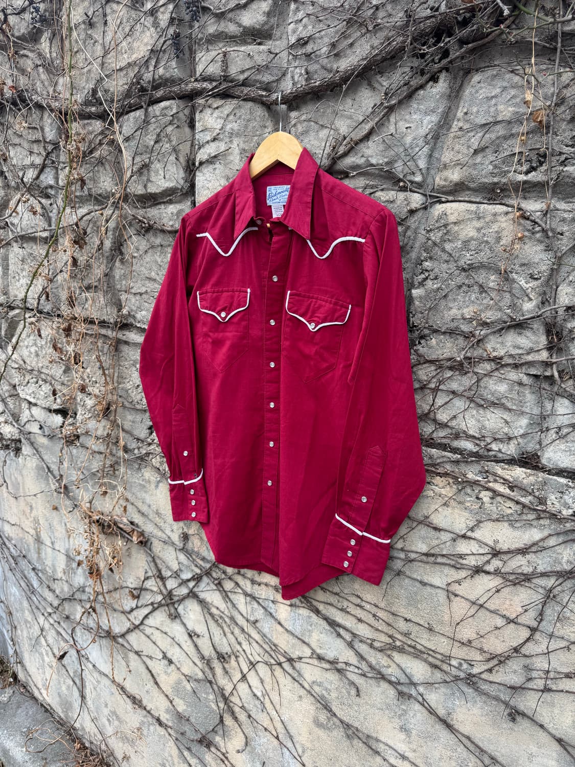 70~80s 락마운트 빈티지 요크라인 웨스턴 셔츠 m 상품이미지3