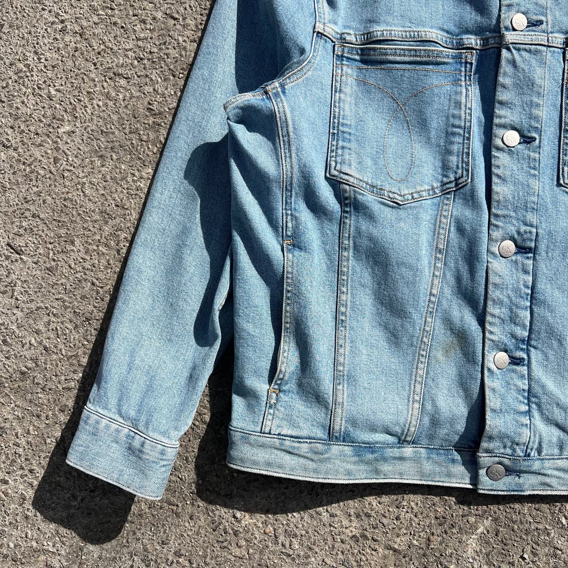 캘빈클라인 데님 트러커 자켓 상품이미지4