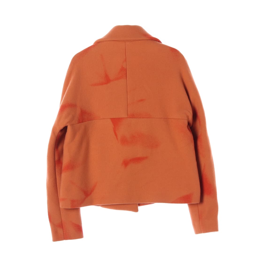 [M]보테가베네타 울캐시미어97% 오렌지 숏 코트 재킷
 상품이미지5