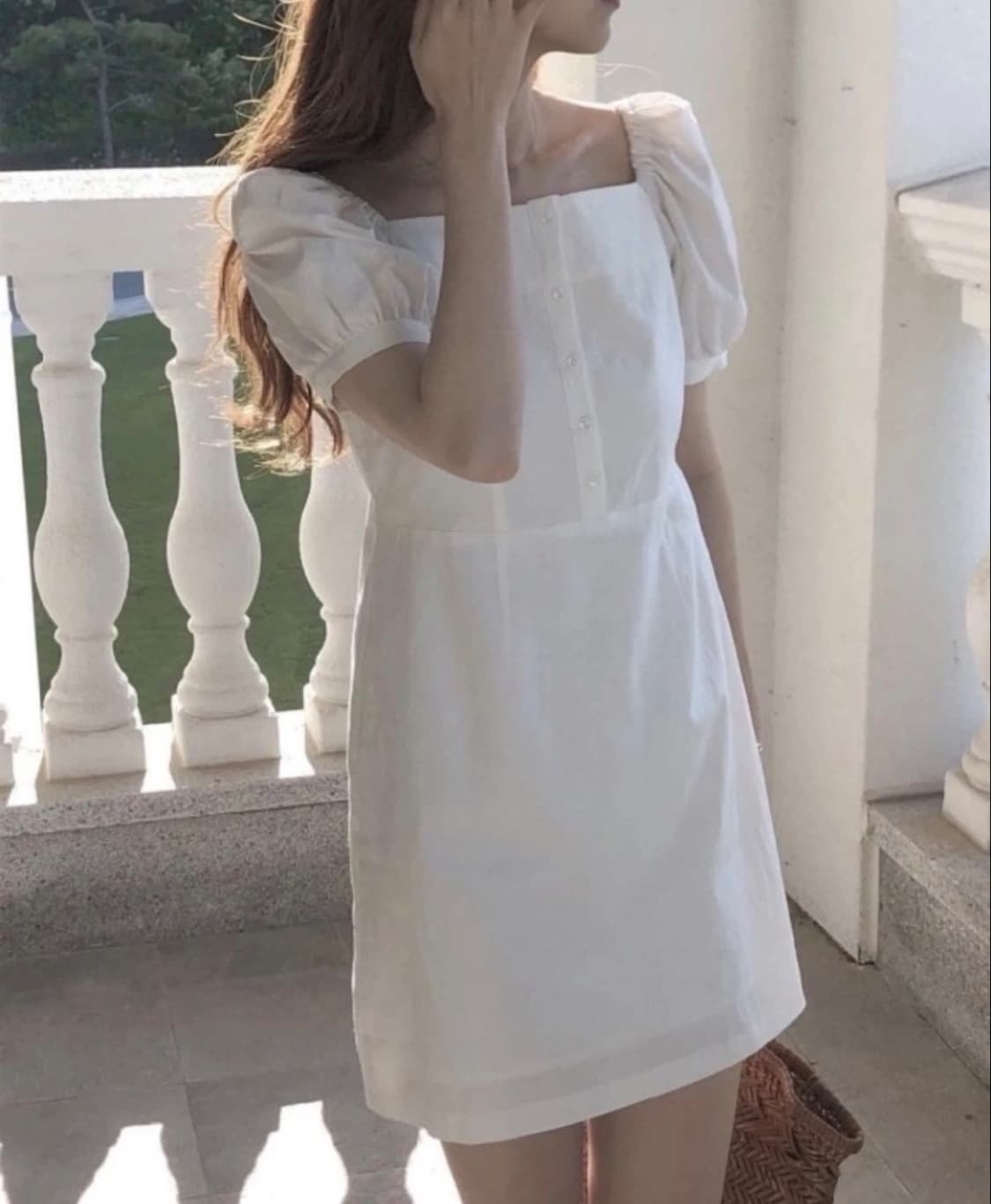 아카이브제이투우 스퀘어 미니 원피스  상품이미지2