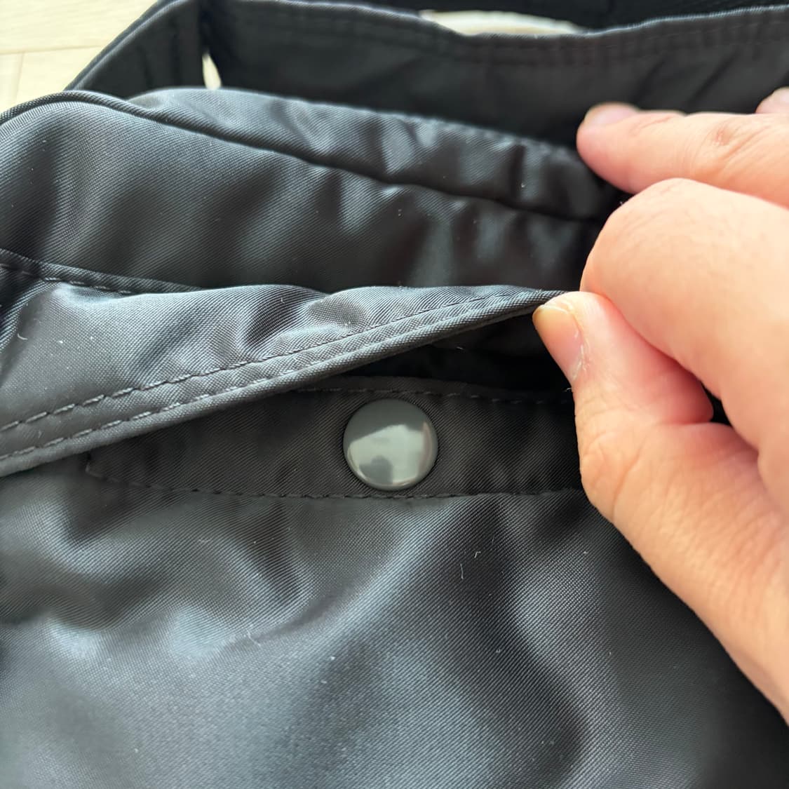 요시다포터 porter 탱커 숄더백 블랙 라지 L (미사용에 가까움) 상품이미지5