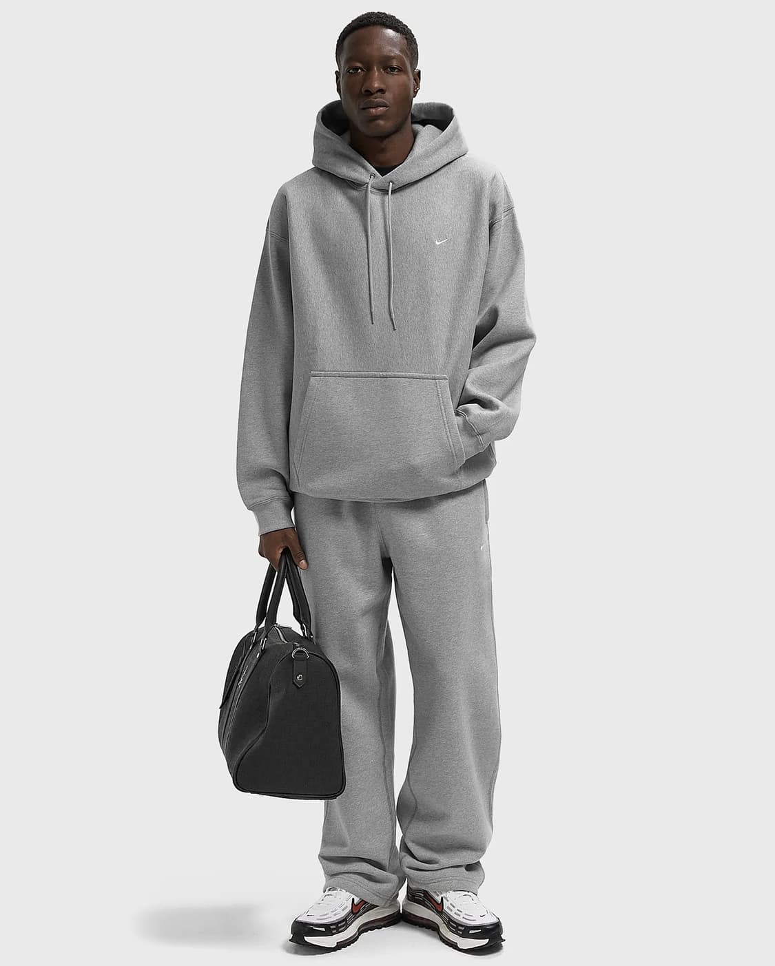 나이키 스우시 신상 후디 다크그레이 헤더 (m 100~105) 상품이미지2