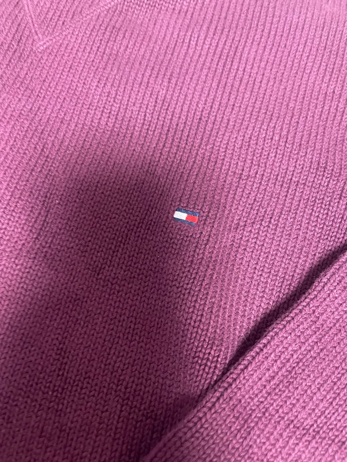 타미힐피거 버건디 니트 105 상품이미지3