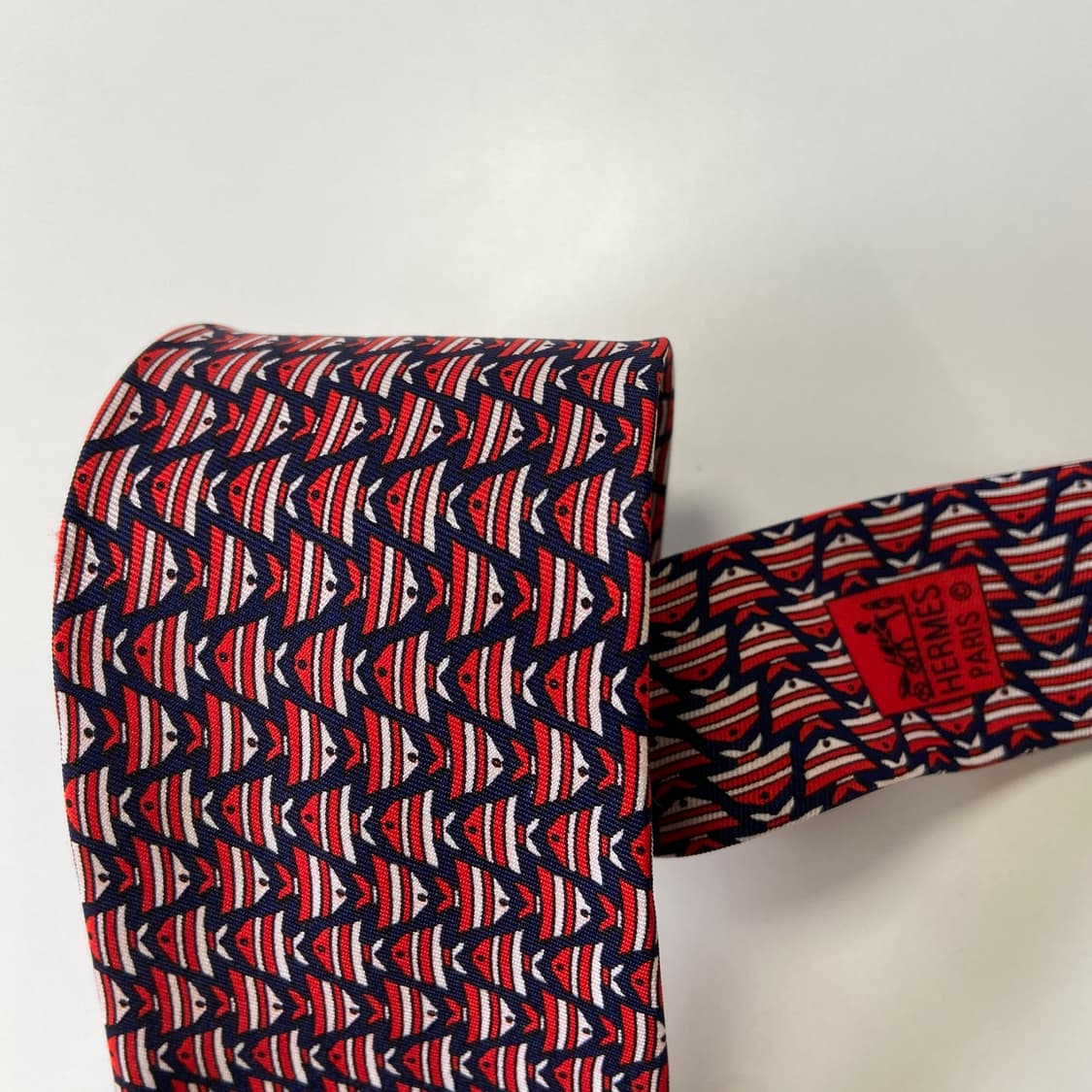 최상급 에르메스 명품 정품넥타이(HERMES) 8.1cm 상품이미지6