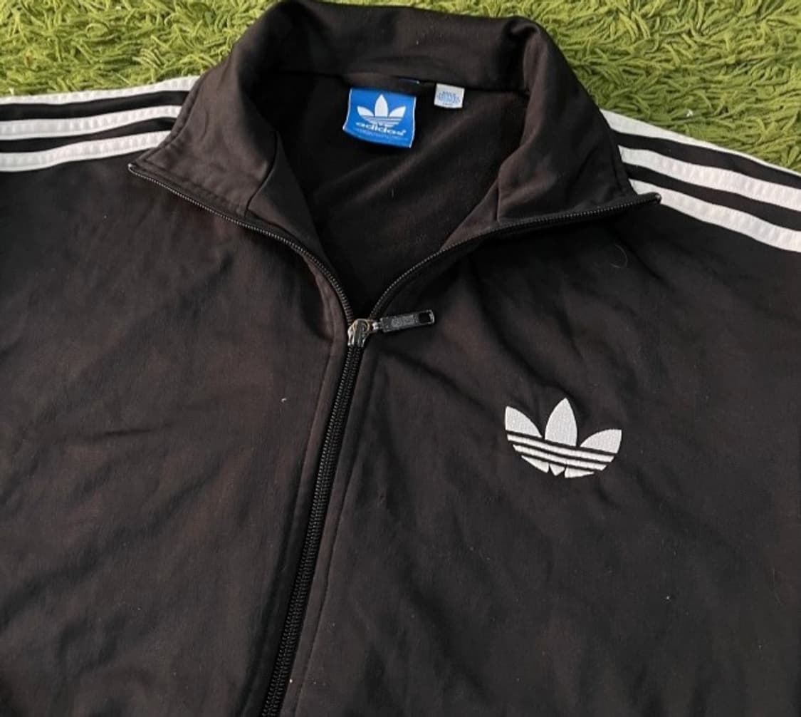 아디다스 파이어버드 블랙 검정 트랙탑 져지집업 105/XL 상품이미지2