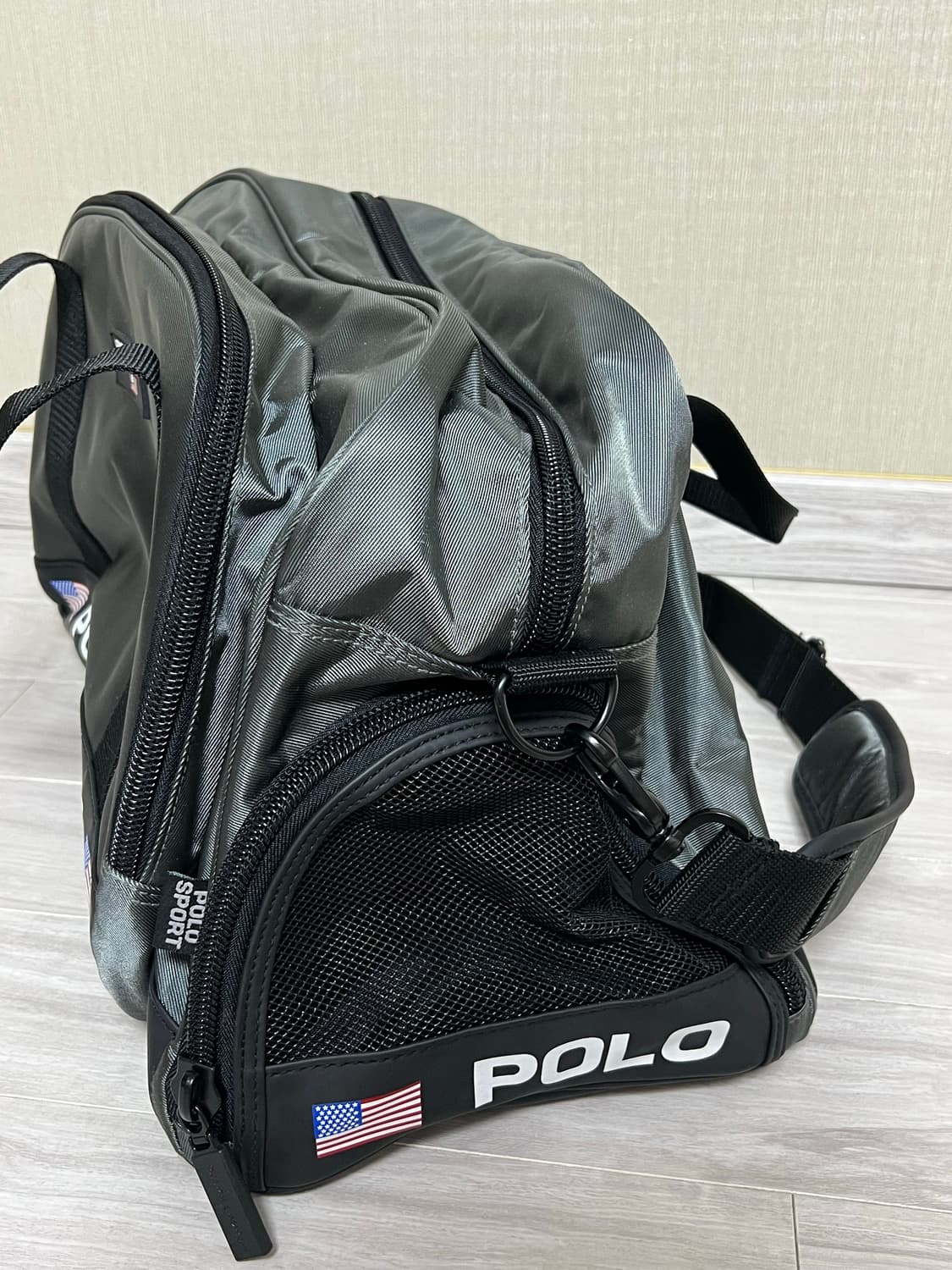 90s 폴로스포츠 더플백 가방 차콜그레이 polo sport 상품이미지4