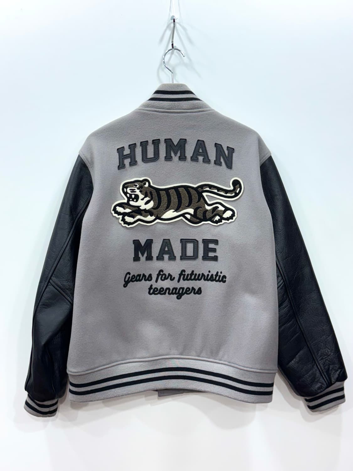 휴먼메이드 호랑이 바시티 그레이 XL 상품이미지7