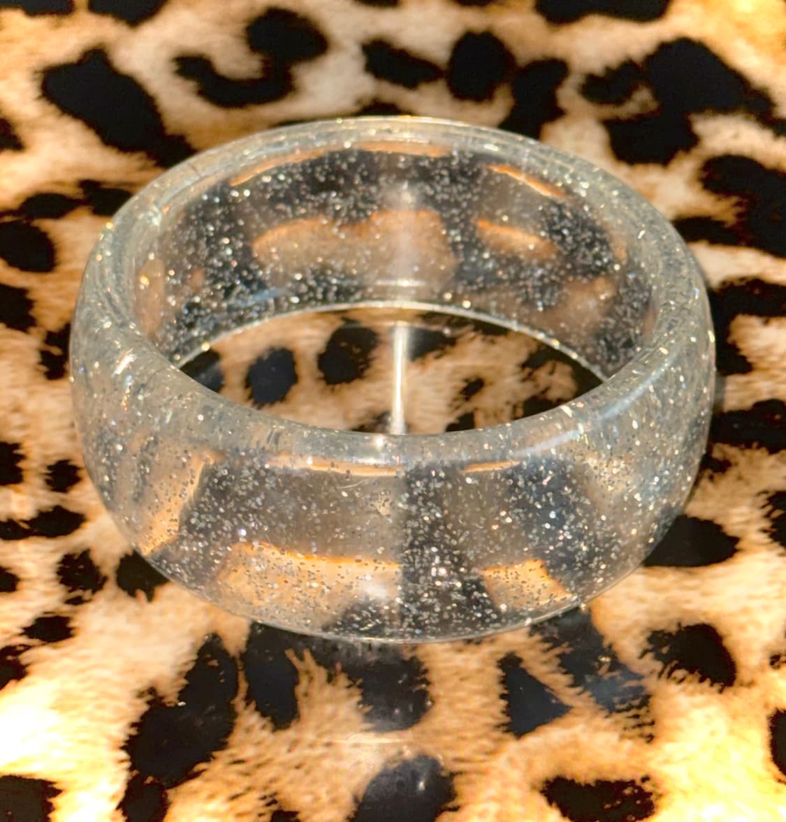 일본 글리터 투명 시부야 갸루 뱅글 팔찌 상품이미지2