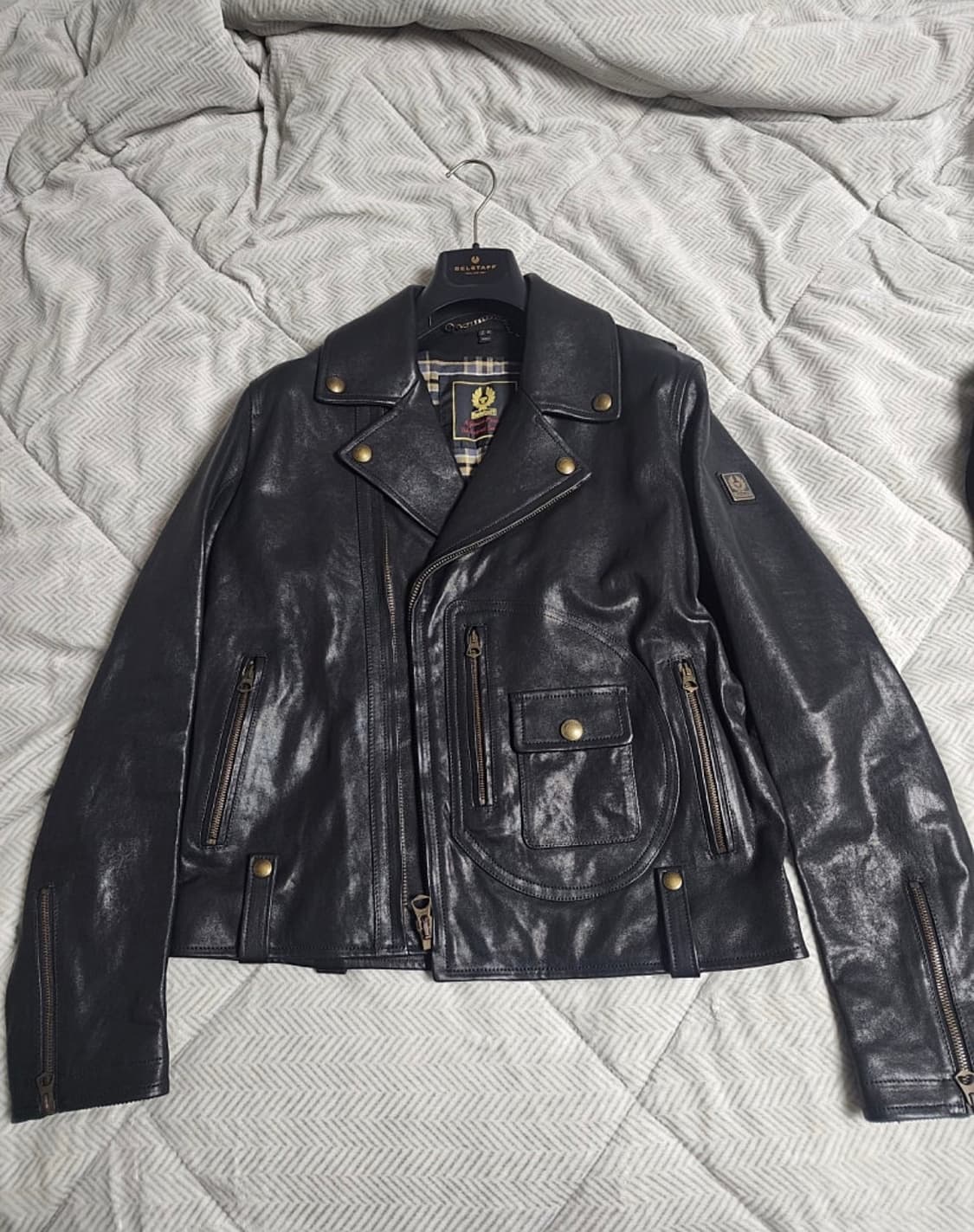 벨스타프 머스탱 양가죽 자켓(46사이즈) 상품이미지1