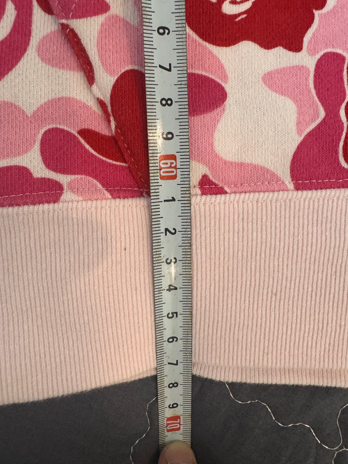 베이프스타 핑크 후드집업 M 상품이미지9