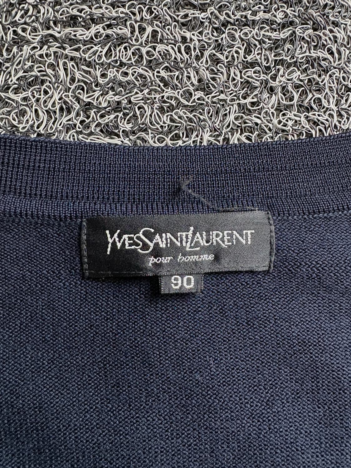 90s YSL 입생로랑 아카이브 미니멀 가디건 2979 상품이미지3