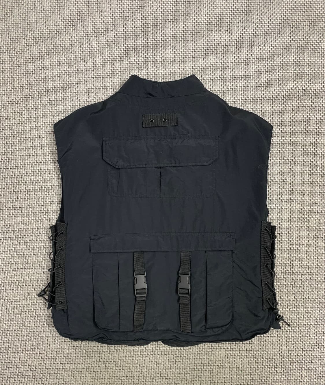 LAPD 블랙 택티컬 밀리터리 베스트 L (테크웨어 스타일) 상품이미지2