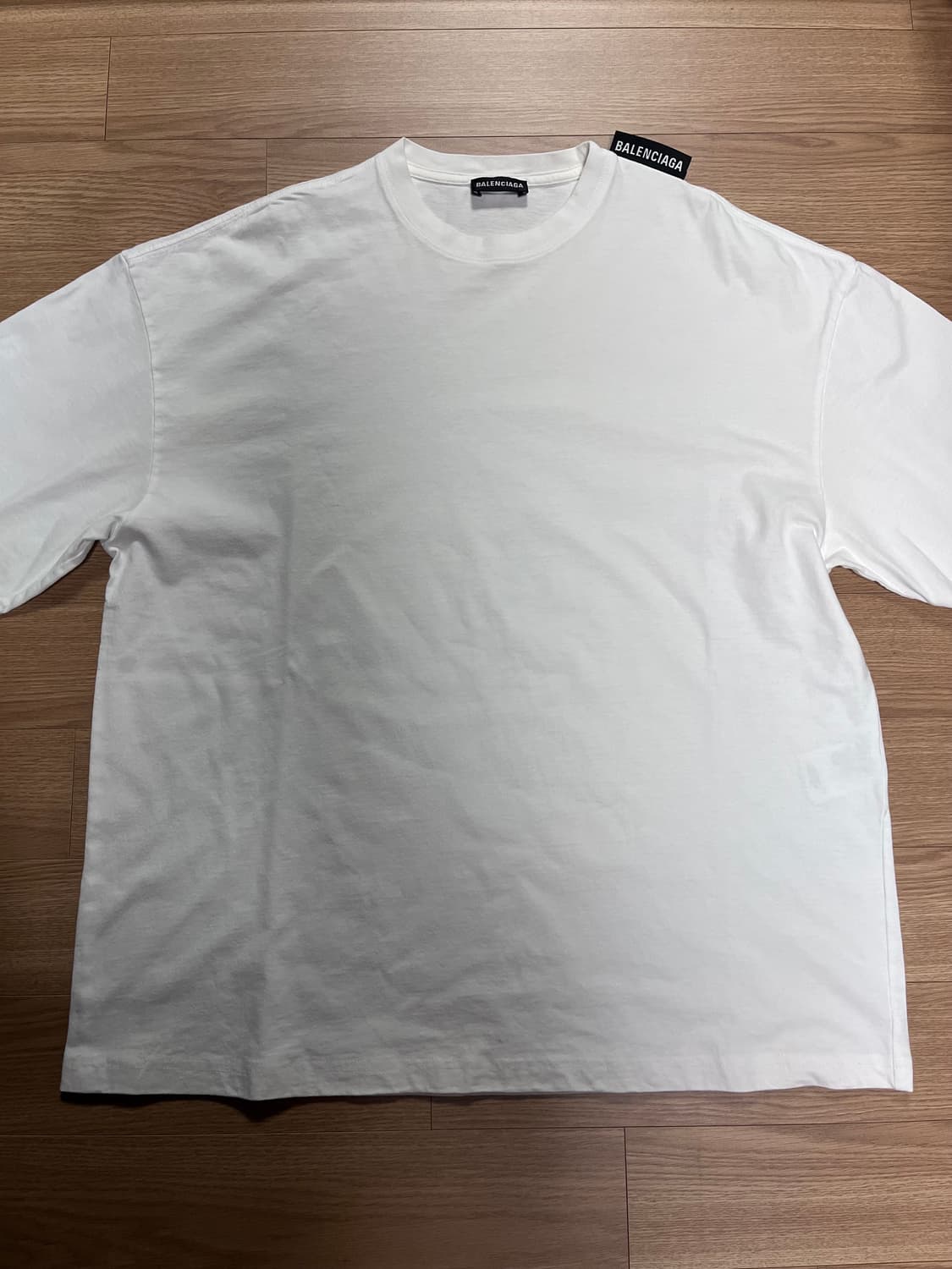 발렌시아가 오버핏 반팔 티셔츠 M 상품이미지1