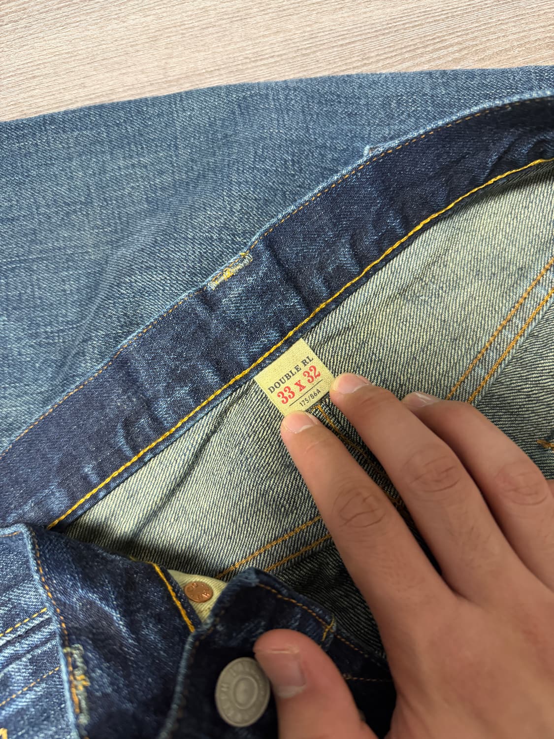 RRL 빈티지 파이브 포켓 기빈스 33x32 상품이미지4